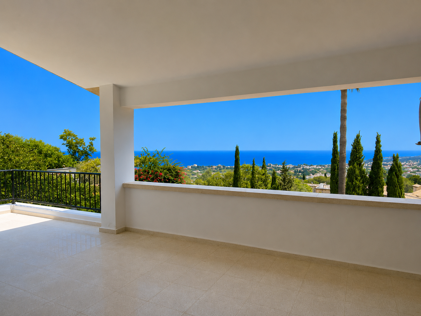Stunning Turkish Title 4 Bedroom Villa With Spectacular Sea & Mountain Views In Lapta