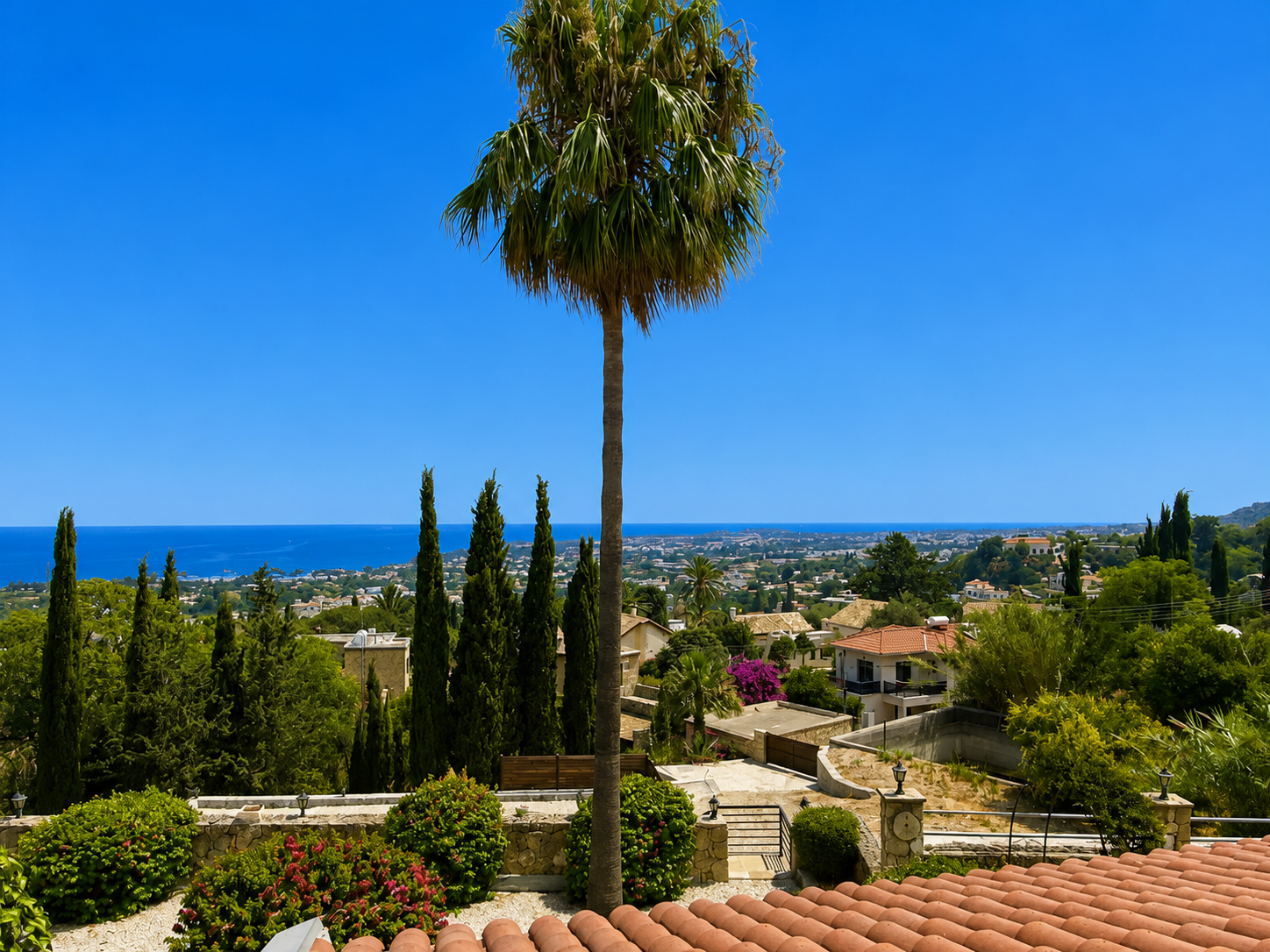 Stunning Turkish Title 4 Bedroom Villa With Spectacular Sea & Mountain Views In Lapta