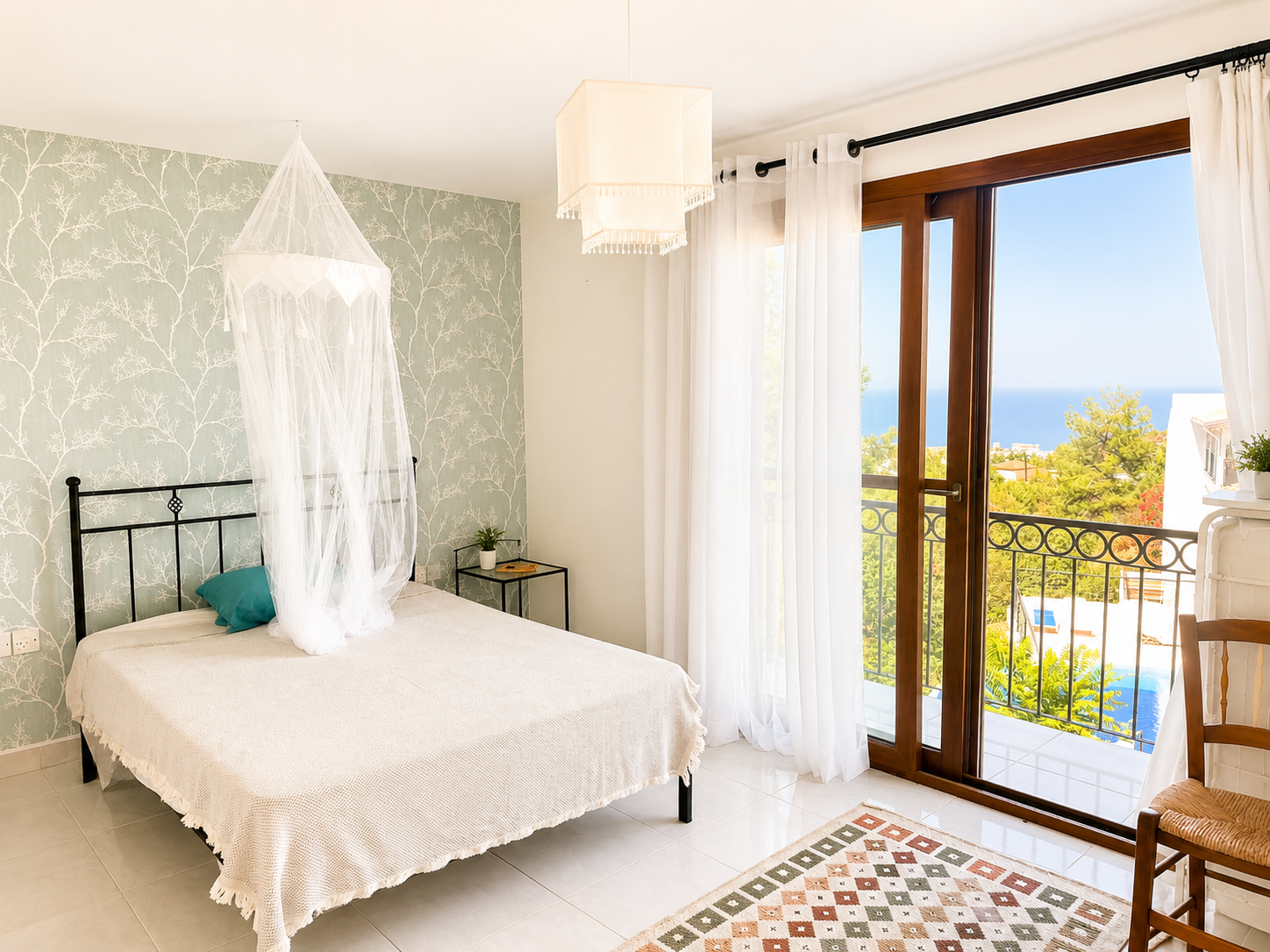 7. Bedroom Two Beautiful Detached 2 Bedroom Mini Villa In Karmi With Stunning Views