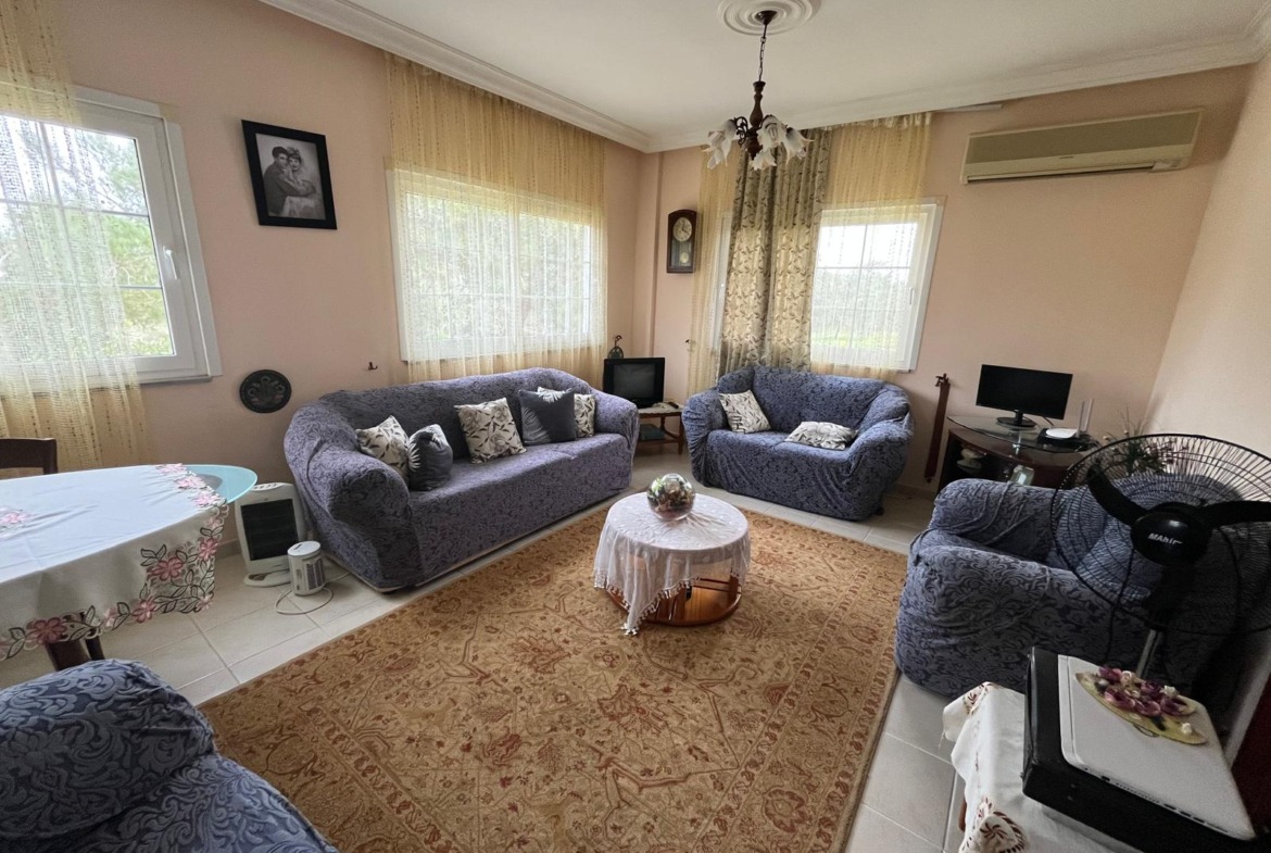 Gorgeous 4-Bedroom Villa On Large 1477 Sqm Turkish Title Plot In Akdeniz