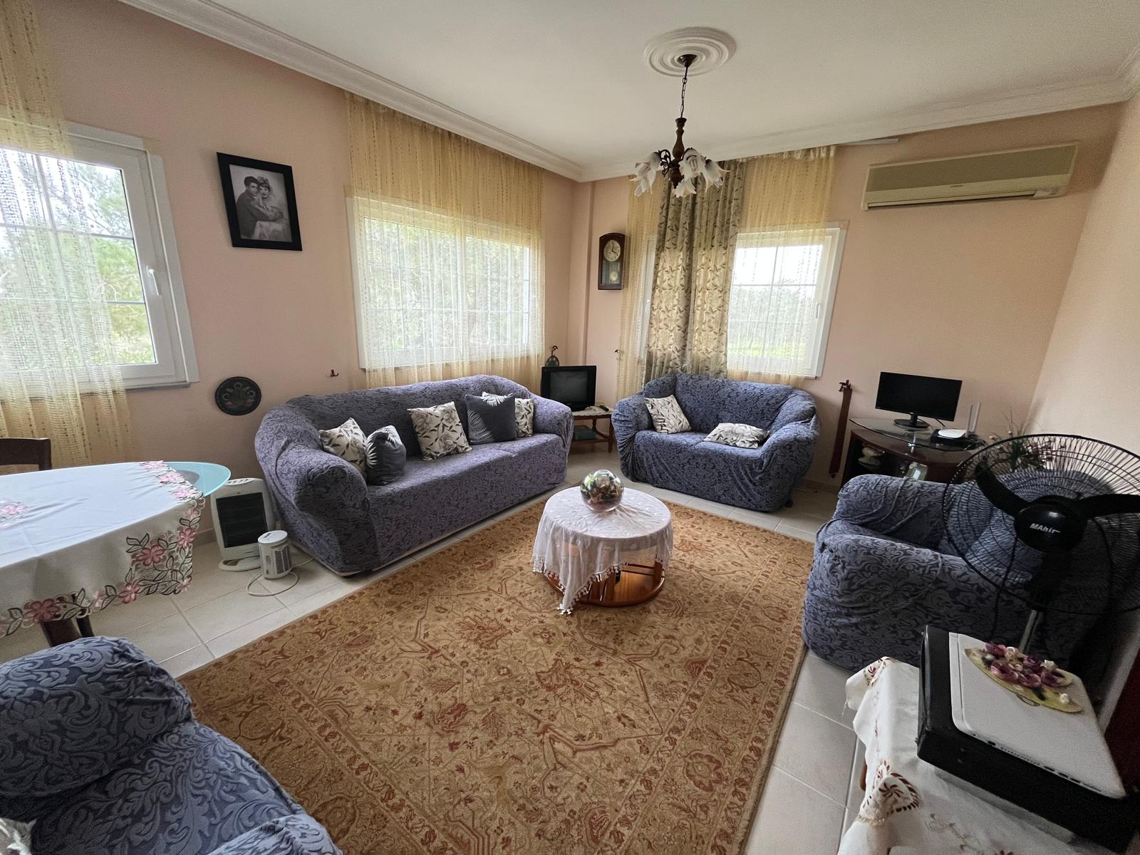 Gorgeous 4-Bedroom Villa On Large 1477 Sqm Turkish Title Plot In Akdeniz