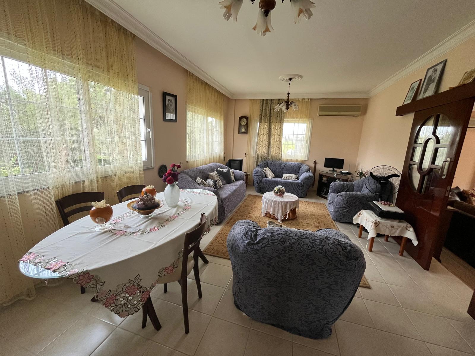 Gorgeous 4-Bedroom Villa On Large 1477 Sqm Turkish Title Plot In Akdeniz
